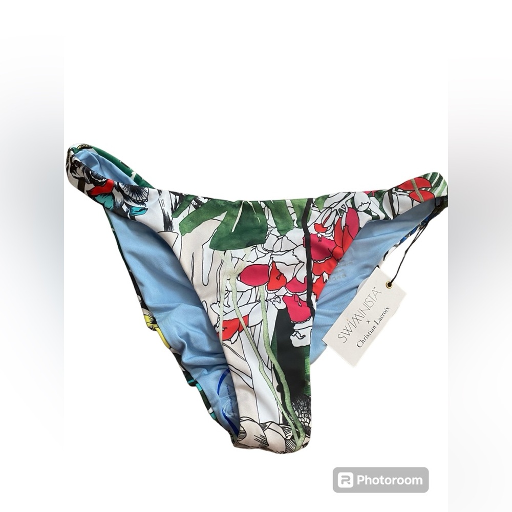Swiminista Christian Lacroix sz L bikini bottoms NWT